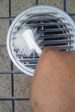 通気口の掃除